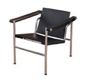 【ZB官网】柯布西耶设计的扶手工艺椅 LC1 Sling Chair
