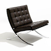 【现代时尚不锈钢家具】巴塞罗那椅（Barcelona Chair）